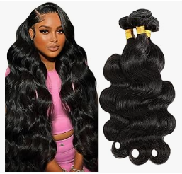 100% Unprocessed Body Wave Brazilian Virgin Hair – 3 Bundles