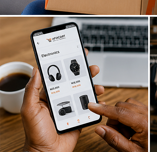 Mobile shopping experience with Afiacart